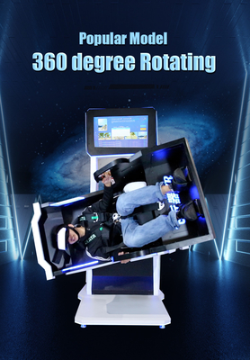 Simulador virtual de la montaña rusa de 360 grados