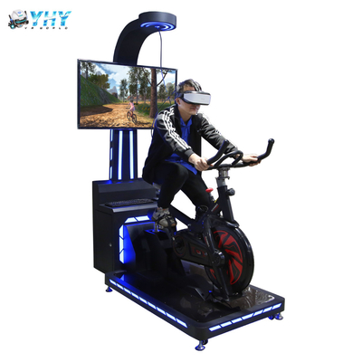Juego de gimnasia en interiores bicicleta VR con 4 juegos pantalla de 42'