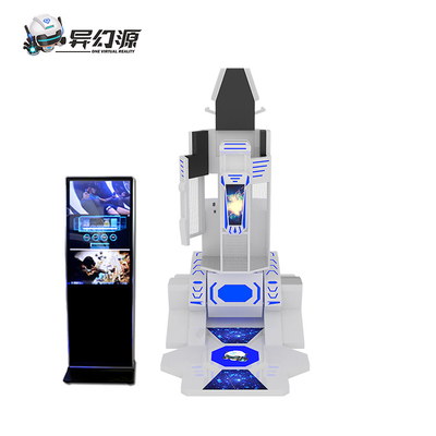 Sola máquina 9D 400Kg de Rocket Gaming Virtual Reality Arcade con 10 películas