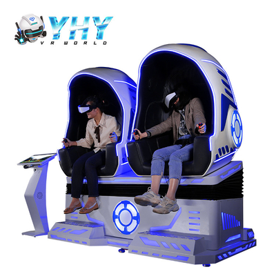 Simulador lleno interactivo de Arcade Double Seat 9DVR del simulador del movimiento VR