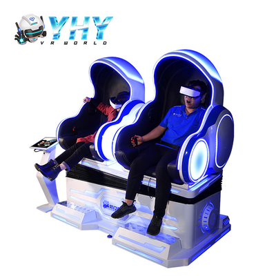 2 cine de fichas del simulador del DOF 9D de la silla del huevo de los asientos VR 3