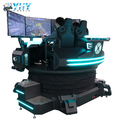2 asienta 3 la realidad virtual del Dof 9D que compite con el simulador VR que conduce la máquina de juego del coche