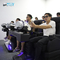 Cine VR 9D de 8 asientos con gafas de pantalla de proyección 5 juegos 7D VR sillas de huevo