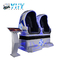 2 simulador multijugador de la silla de la realidad virtual del cine del huevo del jugador 9D VR para el adulto y los niños