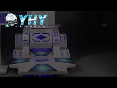 Solo simulador de Rocket Style Game VR que coloca la rotación del dispositivo de VR 360