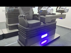 Juego de disparos de realidad virtual de 8 asientos YHY Tres pantallas Cine 7D con Gatling VR Gun