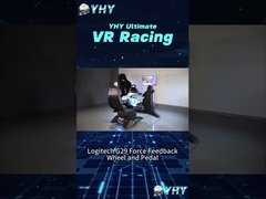YHY-01.129 Simulador de conducción de coches VR con 3DOF y 3 pantallas HD