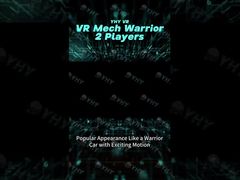 01.107 VR Mech Warrior 2 Players VR Cinema Shooting Games