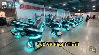 Experiencia emocionante 360 ​​del simulador de vuelo 9D VR