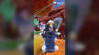 Silla de cruce VR con experiencia de movimiento de rotación de 360