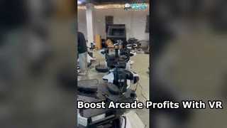 La mejor máquina arcade 9D VR para negocios de alto beneficio