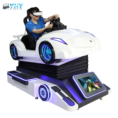 Movimiento dinámico VR de Game Center que conduce el coche del simulador con 21&quot; pantalla