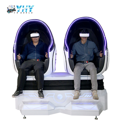 silla de 9d Vr que tira el simulador lleno del juego del movimiento para el parque de atracciones