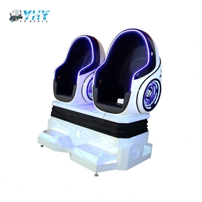Fabricante de Guangzhou Cine VR Silla de dos asientos 3 DOF Dinámica Realidad Virtual Silla Huevo