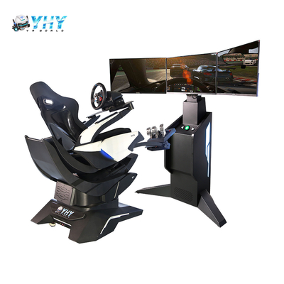 Juegos de carreras de automóviles de tres pantallas máquina simulador de conducción de realidad virtual