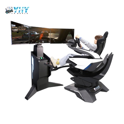 Simulador de asientos de movimiento para deportes de interior, carreras, juegos de entretenimiento, simulador de carreras de coches