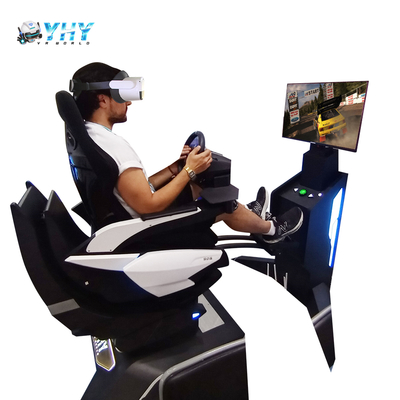 Simulador de carreras VR Experiencia somatosensorial Juegos de PC en interiores Simulador de coche