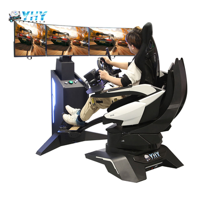 Simulador de juegos de carreras profesional MOZA con silla de retroalimentación de movimiento en tiempo real