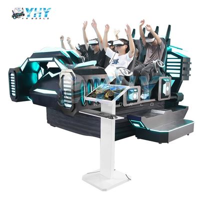 Simulador de películas VR, cine VR de seis asientos, máquina de juego de realidad virtual en venta en China para parques infantiles cubiertos