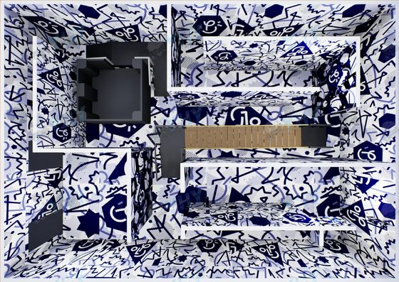 Juego de disparos VR de roaming libre en arena multijugador para parques de atracciones