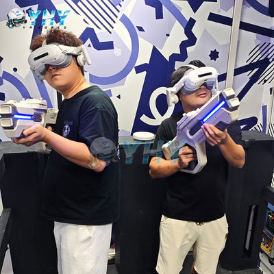 Free Walking Virtual Reality Big Space Simulator 8 Multiplayer Gun Shooting Game VR Arena