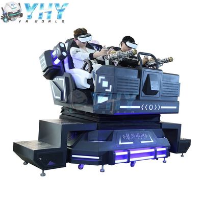 YHY 9D Chair VR Simulator Double Seats Virtrual Reality Cinema Shooting Game Machine with 200 Games for Indoor Park