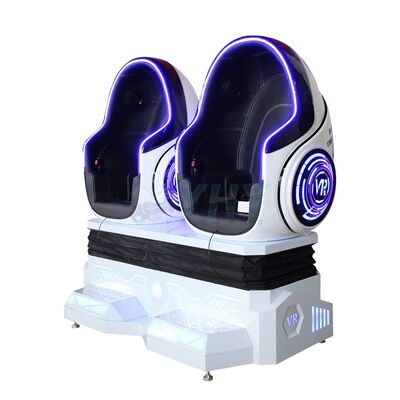 Simulador de montaña rusa 9d de alta calidad para dos jugadores, cine VR 9d para ganar dinero