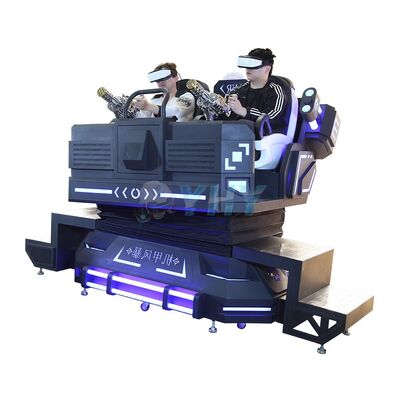 El simulador de juegos VR de realidad virtual interactiva más popular 2 asientos para niños y adultos