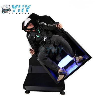 360 Rotating VR Seat 9D Simulator Virtual Reality Flying Roller Coaster Simulator Indoor Game Machine with 5-point Safety Belt