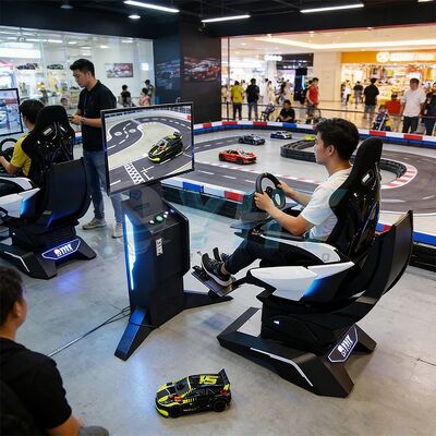 Simulador de carreras AR de escena real profesional diseñado para competición de carreras multijugador