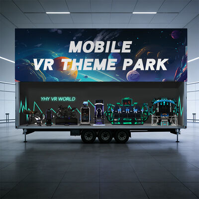VR Attraction Game Machine One-stop Moveable VR Experience Center Solution for Truck or Container