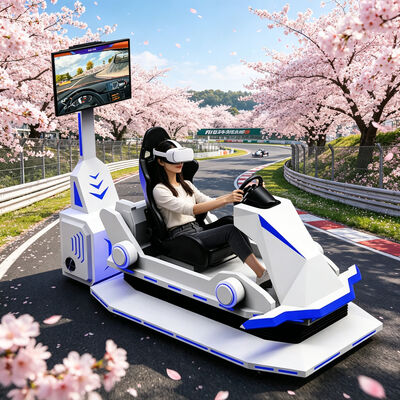 Dinámico F1 VR simulador de coches de carreras de interior 3 DOF Equipo de movimiento para parque de diversiones