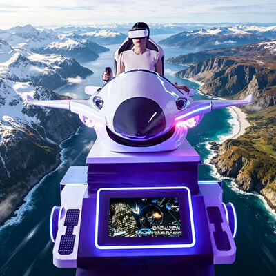 Nuevo diseño simulador de avión VR juego de vuelo inmersivo simulador de vuelo virtual 9D máquina de juego VR para entretenimiento en interiores