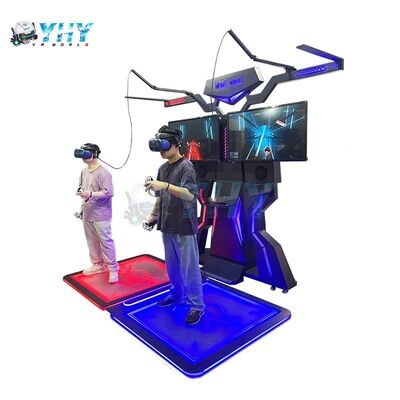 VR Shoot Shooter Gun Simulator 9d Virtual Reality Arena 2 Jugadores Fruit Ninja Música Danza Revolución Máquina de juego