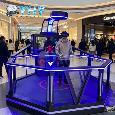 Tecnología del Futuro VR Plataforma de Paseo Espacial 9d VR Simulador Máquina de Juego Arcade para Venta