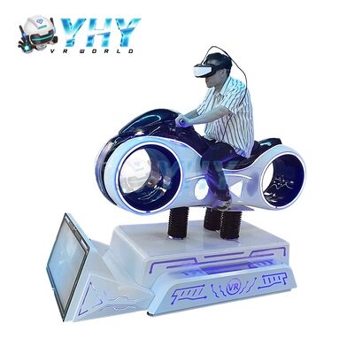 Super Atractivo Simulador de Carreras Eléctrico VR Moto y Coche VR para Uso en Parques Infantiles