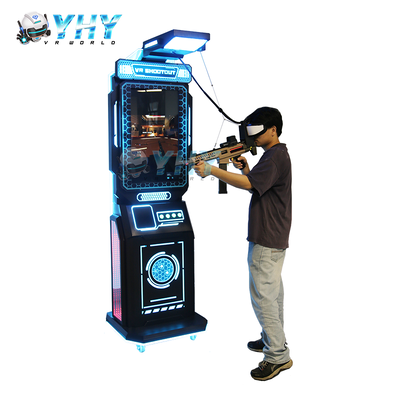 Juego de lucha de VR Shoot Machine Gun Plataforma de movimiento dinámico para parque de diversiones Centro de juegos