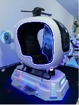 1500W el simulador 9D del helicóptero VR modificó a Logo With Flight Movies para requisitos particulares
