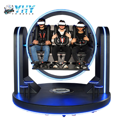 220V sistema del juego de la silla de la realidad virtual de los asientos de la montaña rusa 3 de la patente del simulador del juego VR