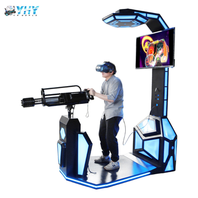 máquina de juego de la lucha de Gatling VR del simulador del cine del juego del tiroteo de 9D VR