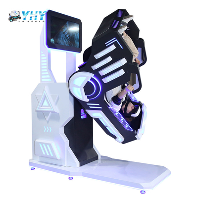 9D VR juego simulador de realidad virtual montaña rusa equipo giratorio para 1 jugador