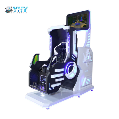 VR montaña rusa simulador de realidad virtual silla de juego de 360 grados