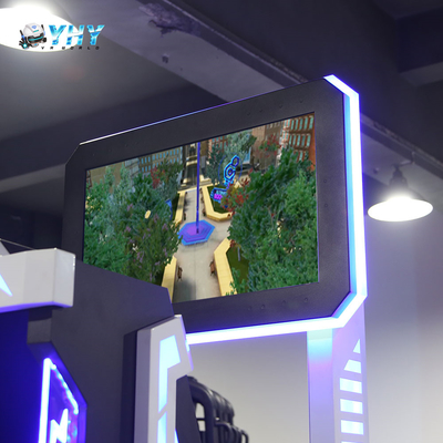 VR montaña rusa simulador de realidad virtual silla de juego de 360 grados