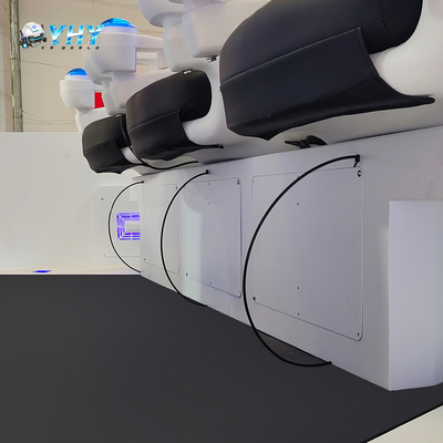 Equipo de simulador de realidad virtual Máquina de juego de ovnis 9D Air Sense Roller Coaster Función de barrido de piernas VR Chair