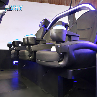 9D VR 360 máquina de juego OVNI silla de movimiento giratoria disparando simulación de realidad virtual atracción