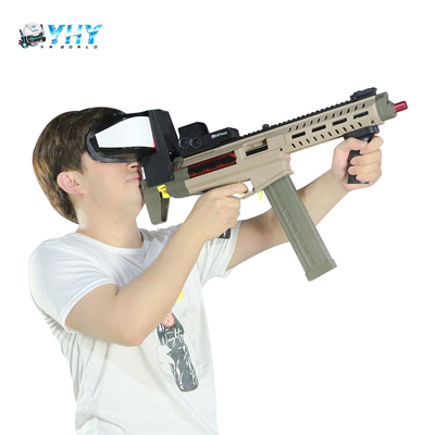 YHY Ultimate VR Simulador de Batalla Estructura acrílica Frecuencia 50-60HZ