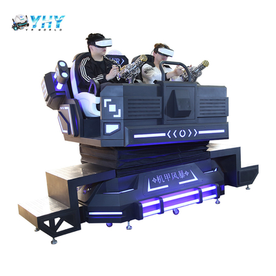 Simulador de juego de realidad virtual 9D Mech Warrior Vr, equipo para parque de atracciones interior para 2 jugadores