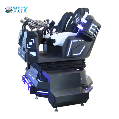 YHY 9D VR Simulador de Realidad Virtual Cine Máquina de Entretenimiento Interior 2 asientos Mecha Guerrero