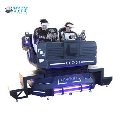 Simulador de juego de realidad virtual 9D Mech Warrior Vr, equipo para parque de atracciones interior para 2 jugadores