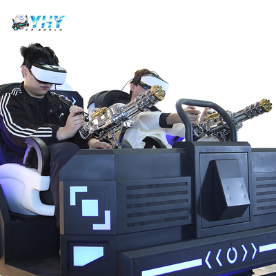 YHY VR Factory VR Shooting Machine Equipo de Arcade de Realidad Virtual para 2 personas Popular 9D Mech Warrior Cinema en el centro comercial